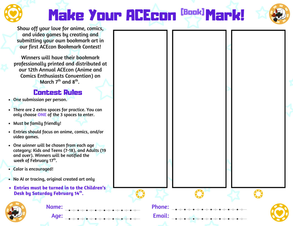 Costume Contest - drawing of Knight Joker | Drawing Contest - drawing of Joker head | Fanfiction Contest - outline of book with quill | Joker Mascot Contest .
